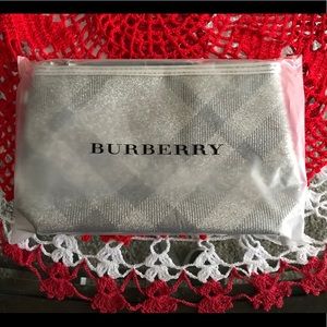 New Burberry makeup bag